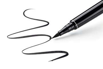 Fototapeta premium fountain pen on white background