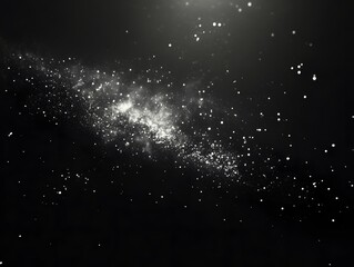 Obraz premium Abstract Cosmic Dust Galaxy Nebula Background Image