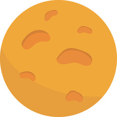 Dwarf Planet Pluto in Outer Space