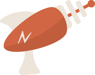 Futuristic Ray Gun for Space Battles