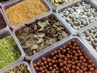 A variety of different colored