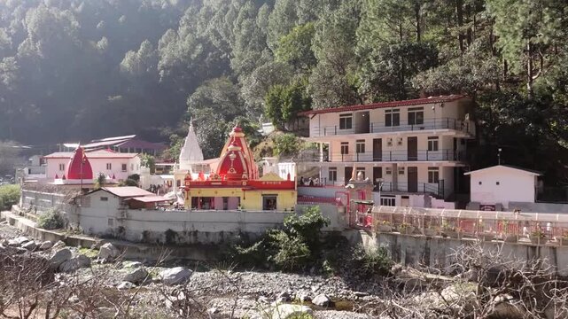 Neem Karoli Baba "Kainchi Dham Ashram" in Uttarakhand, India