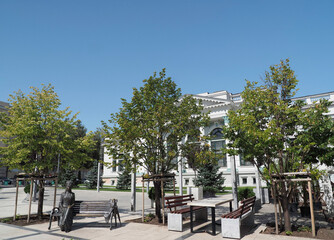 Beautiful cityscape in Moldova Chisinau