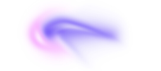 Pink Purple Blue Gradient Glow Flow Wave Shape