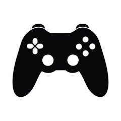Gaming controller, gamepad icon, video game remote, controller silhouette © Nayeem