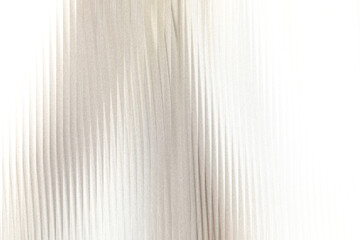 Fototapeta premium A closeup view of a textured surface with vertical ribbed patterns, creating a sense of depth and abstract design