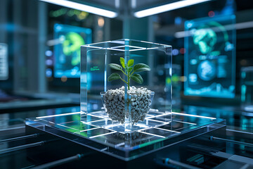 Plant Growth in a Controlled Lab Environment for Scientific Research and Innovation