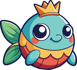 Cartoon Fish Vector, Cute Cartoon Fish Vector, Cute Cartoon Fish Vector Set, Adorable Fish Vector Art