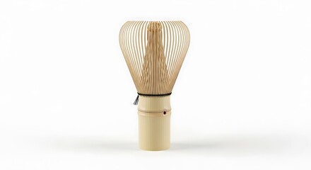 Bamboo Whisk for Matcha Tea Preparation