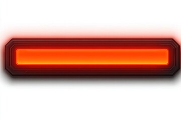 Glowing orange bar