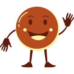 Pancake Cute Character