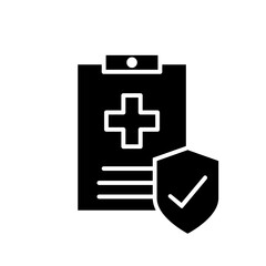 Obraz premium Insurance icon vector set. actuarial illustration sign collection. insurance policy symbol. assurance logo.