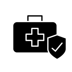 Insurance icon vector set. actuarial illustration sign collection. insurance policy symbol. assurance logo.