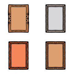 Hand Drawn Vector Frame Collection