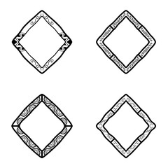 Hand Drawn Vector Frame Collection