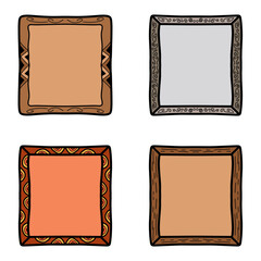 Hand Drawn Vector Frame Collection