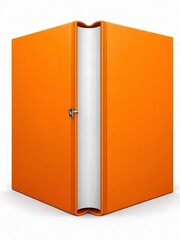 open book isolated on white