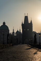 Obraz premium Decooration of the building in Old Prague