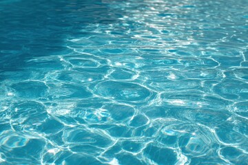 Sparkling water ripples