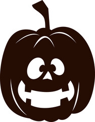 Halloween Pumpkin Silhouette