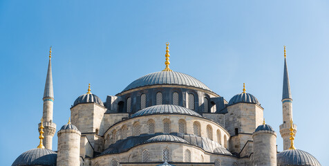 Hagia Sophia in Istanbul, T&uuml;rkiye, Blue Mosque, general view