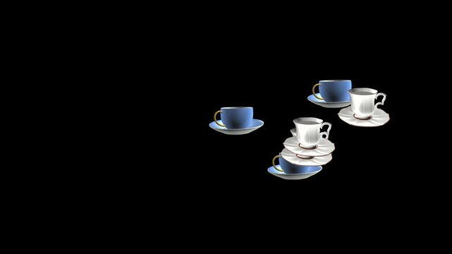 filiżanka, filiżanki, kawa, herbata, czas, przerwa,