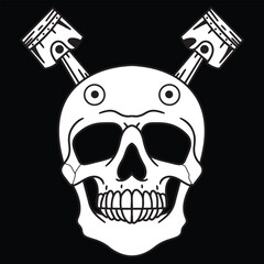 old school vector design for t-shirts, tattoos, etc.