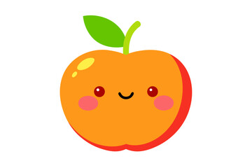 apple with a smile