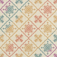 seamless damask pattern