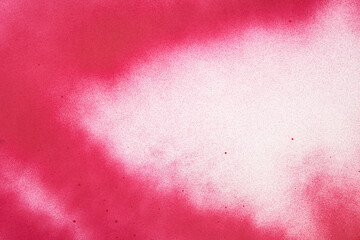 赤のスプレー塗料で描いた背景	