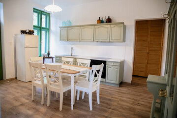 Fototapeta premium Clean and bright kitchen