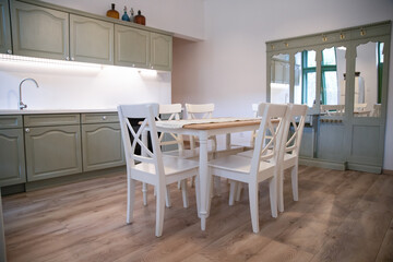 Clean and bright kitchen