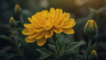 yellow flower