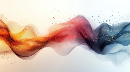 Abstract artistic depiction of a data chart, symbolizing the vastness and complexity of data science. This visual highlights the blend of science and creativity in data analytics, Generative AI