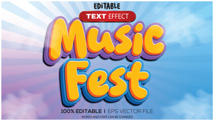 3d text effect festival theme