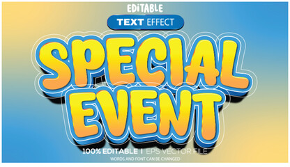 3d text effect festival theme