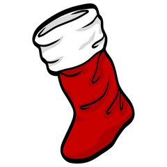 Christmas Stocking Santa Claus Sock Drawing Illustration
