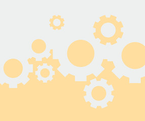 background concept design of gear machine process