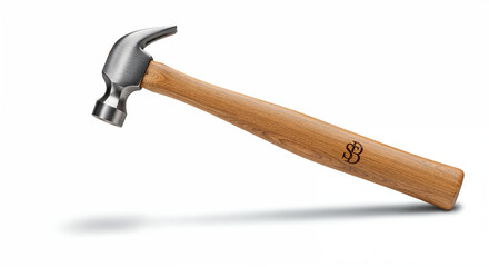 hammer on white background