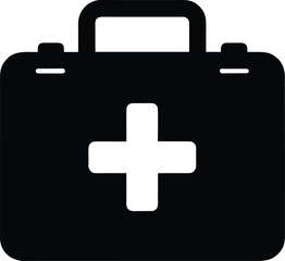 Obraz premium Medical kit icon template