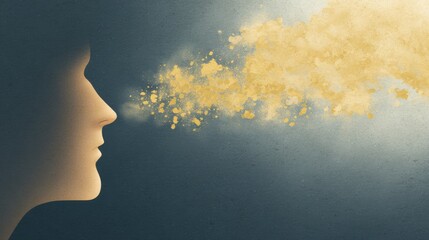 Air pollution or dust particles floating in the air affect and harm the respiratory system and health. Allergies and lung diseases caused by impure air.