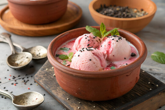 ice cream faloda dessert 