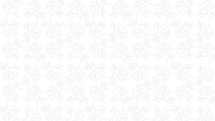 background flower wallpaper pattern line art
