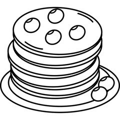 Breakfast Pancakes Line