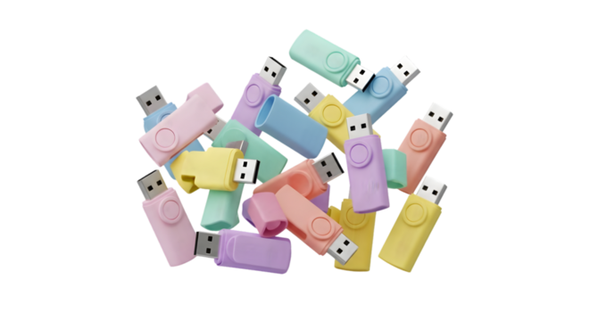 hands holding colorful paper clips - Powered by Adobe