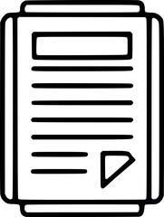Glossy black clipboard icon vector illustration with a note and a pen, perfect for a business card or website