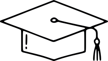 Isolated vector illustration of a 3d graduation cap and diploma icon © lulufebi