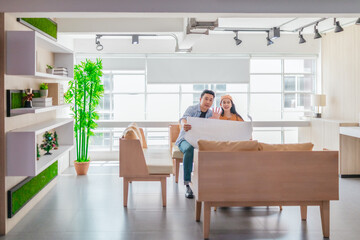 Creative Teamwork and Strategic Planning Session in Modern Office