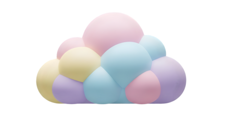 colorful easter eggs