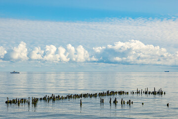 Seebr&uuml;cke Heringsdorf - Erinnerung an die Vorzeit